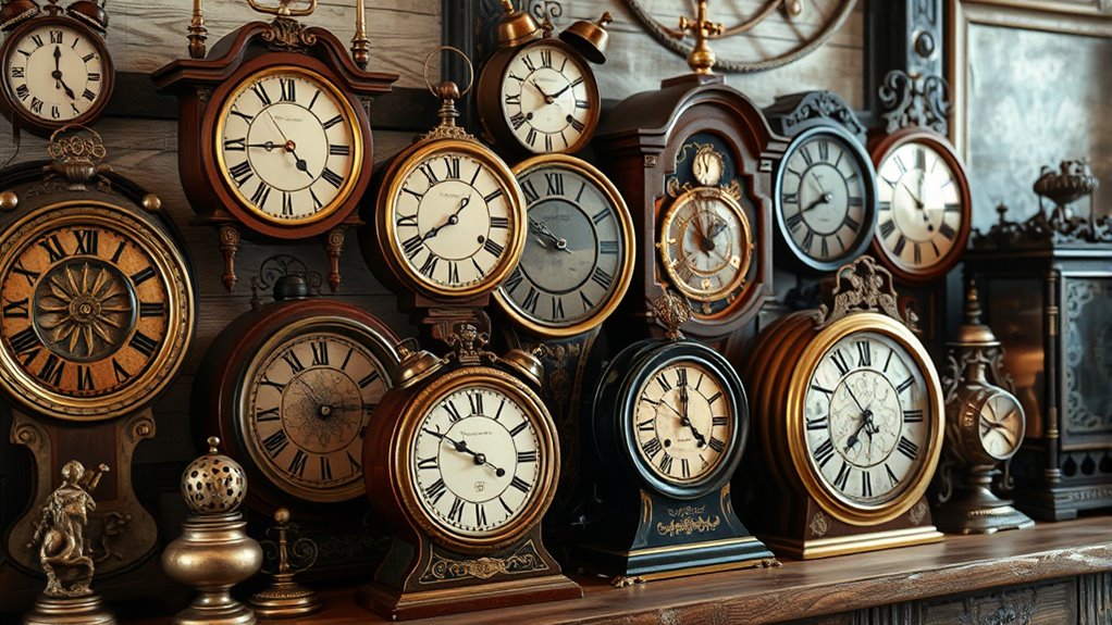 timeless elegance steampunk clocks