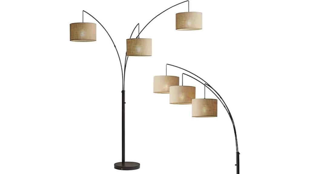 trinity arc floor lamp
