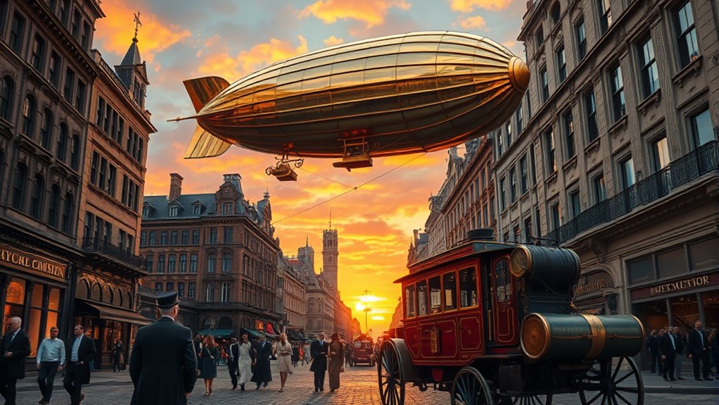 victorian era mechanical transport advancements