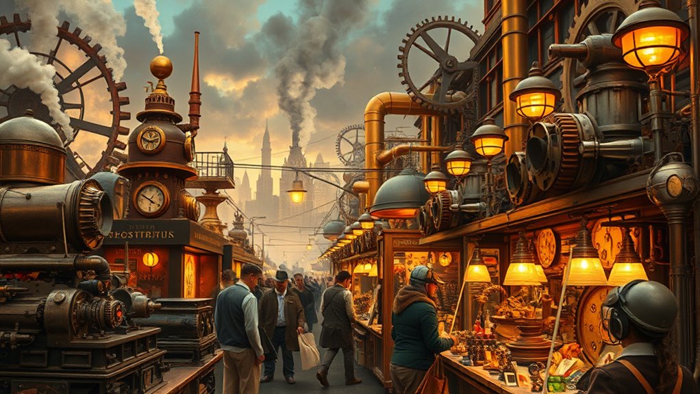 victorian era science fiction aesthetics