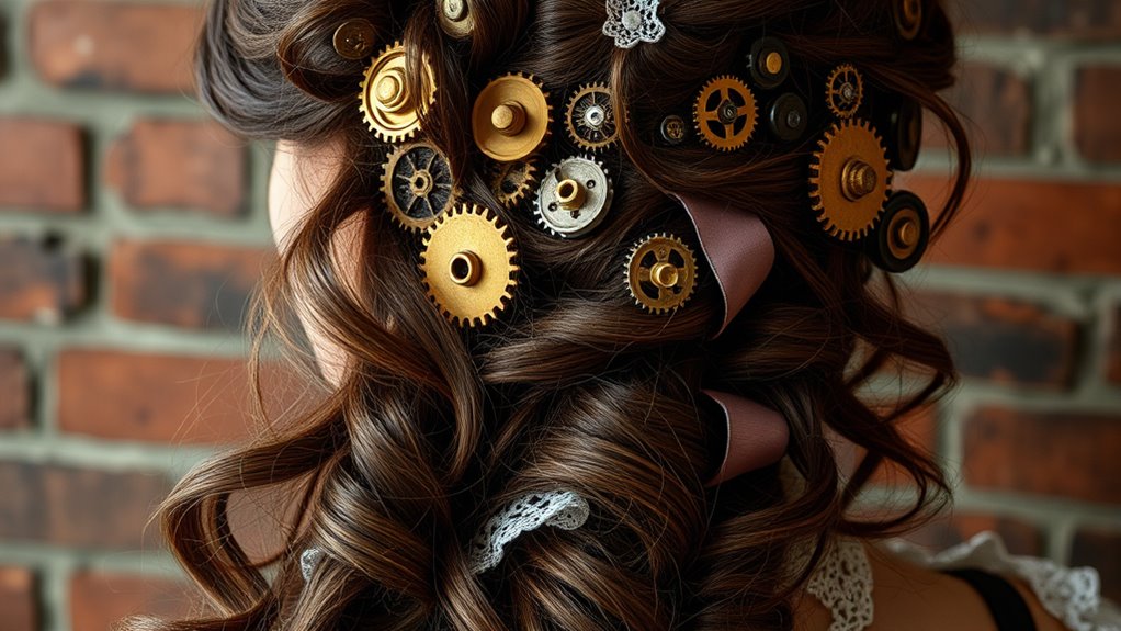 victorian inspired eclectic hairstyles