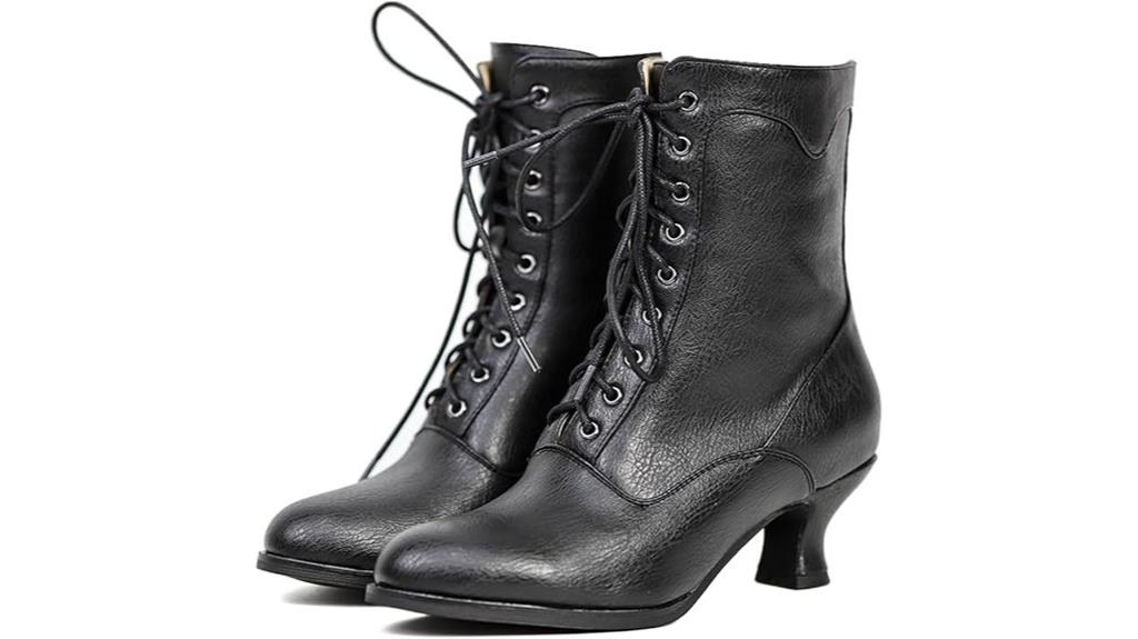 victorian lace up ankle boots