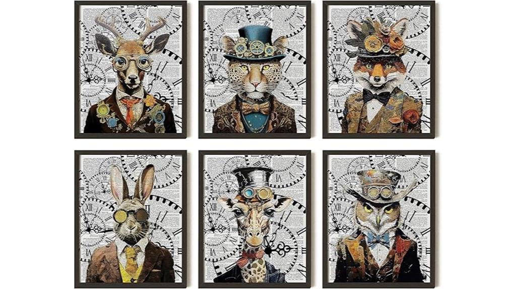 victorian steampunk wall art