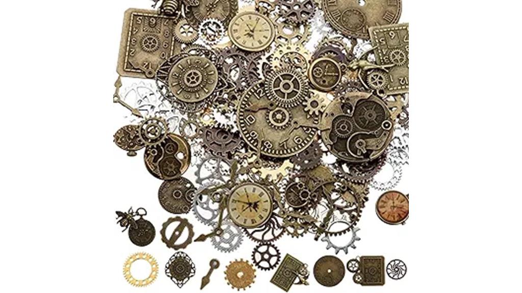 vintage bronze watch cogs