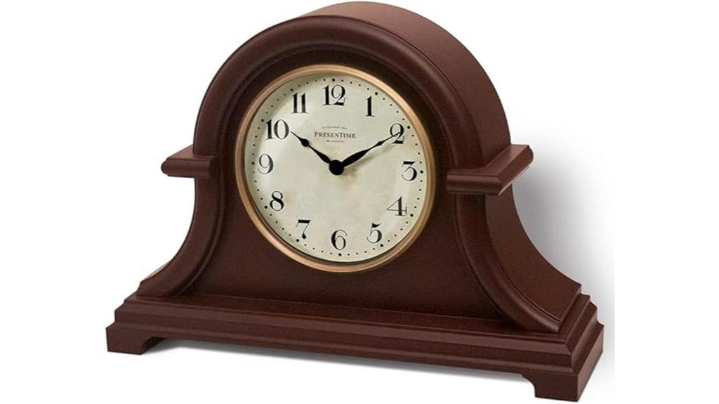 vintage farmhouse mantel clock