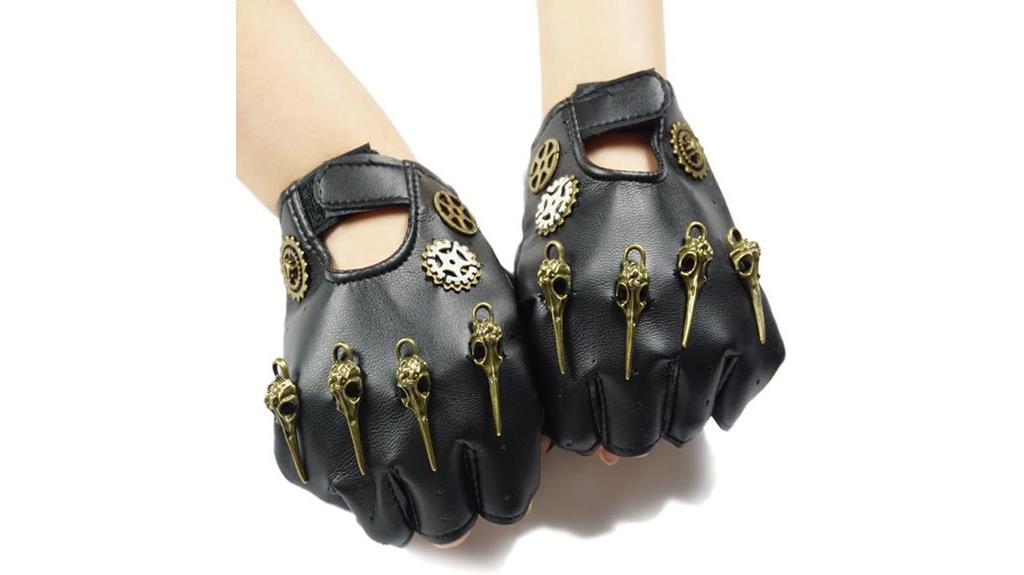 vintage mechanical style gloves