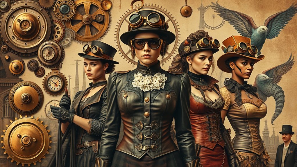 visual arts in steampunk