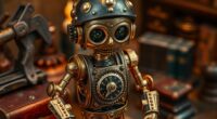 constructing mechanical clockwork creatures