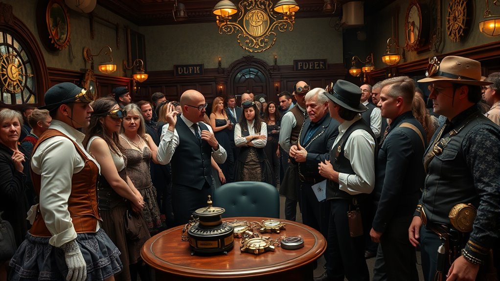 crafting immersive steampunk communities