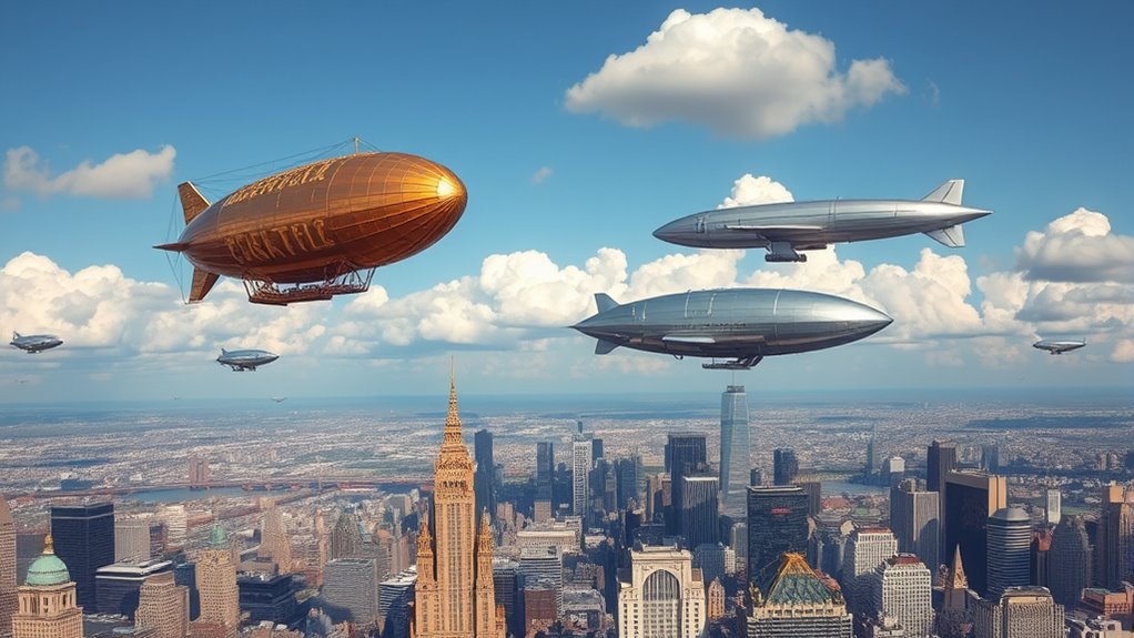 evolution of airship technology