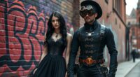 goth and steampunk fusion