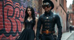 goth and steampunk fusion