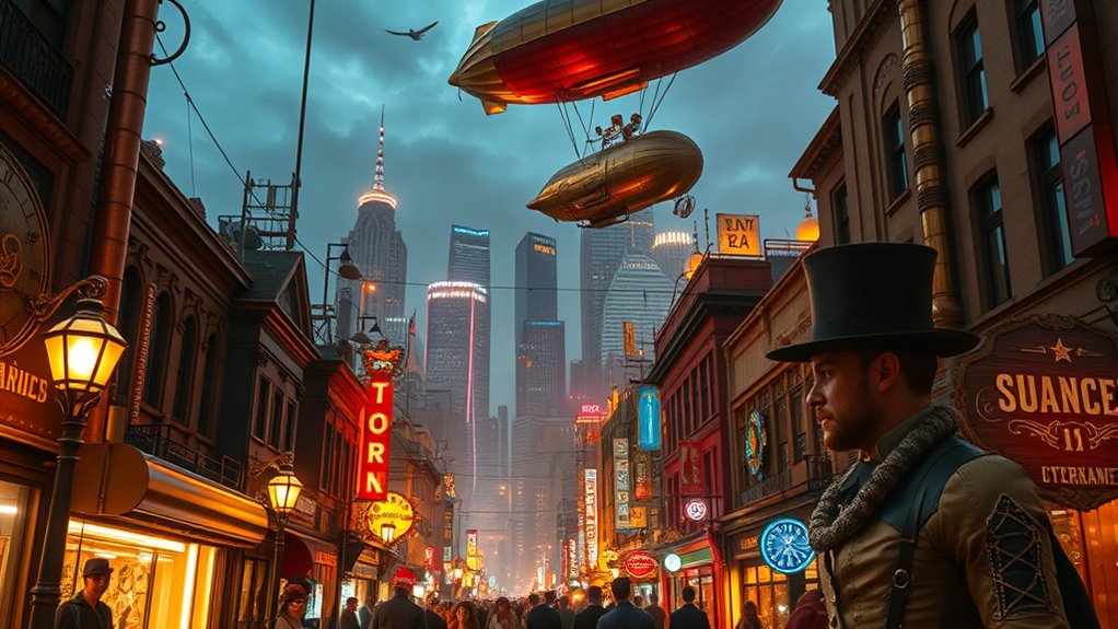 modern steampunk revival trends