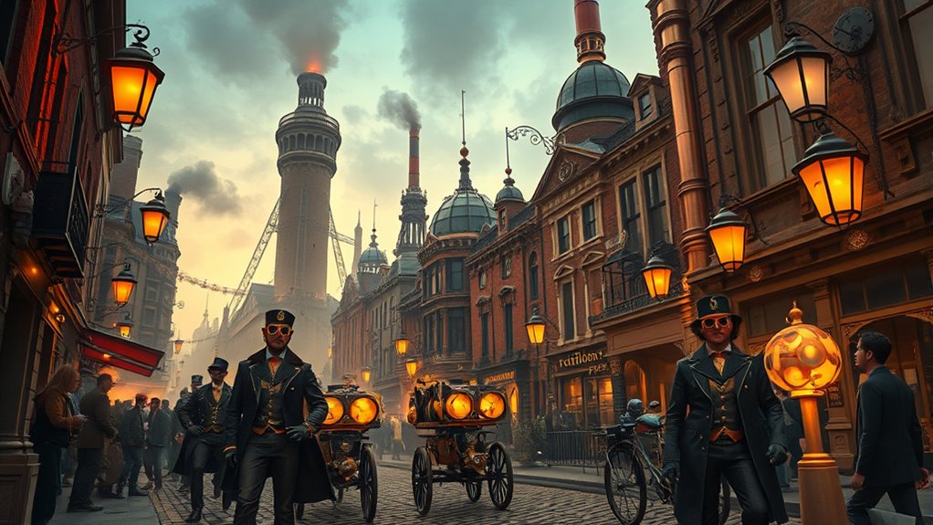 modern victorian tech revival