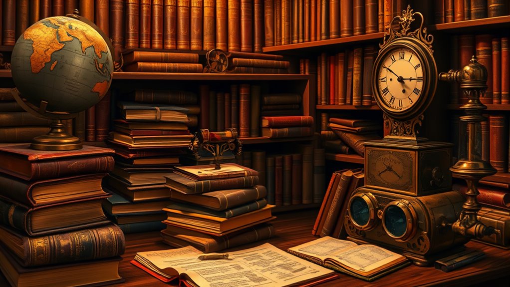 obscure literary steampunk origins