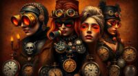 online steampunk communities