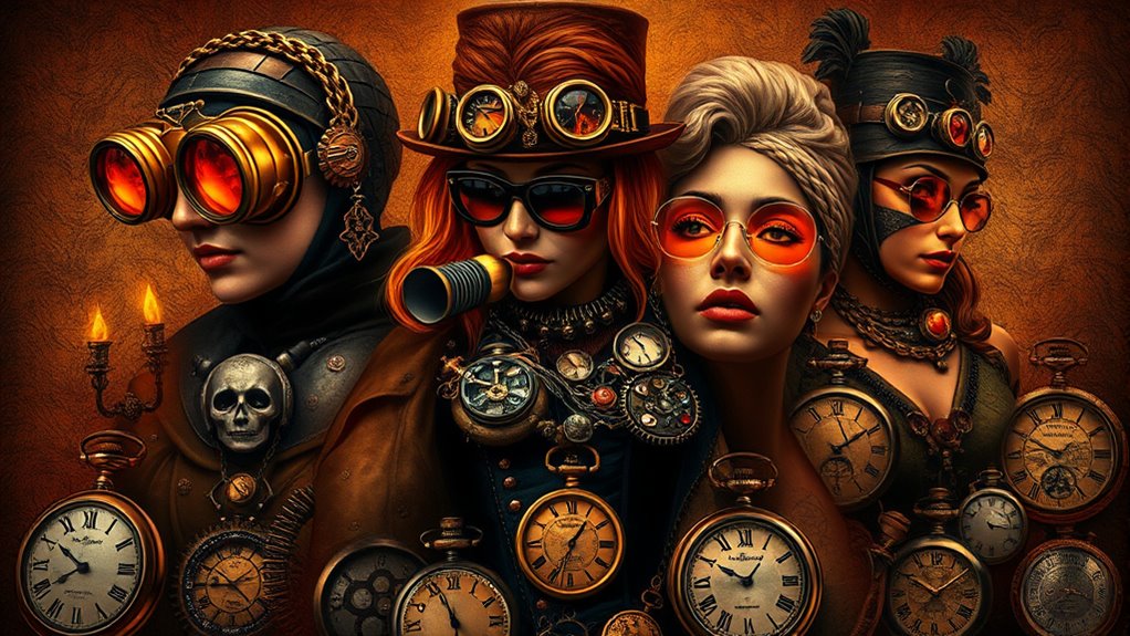 online steampunk communities