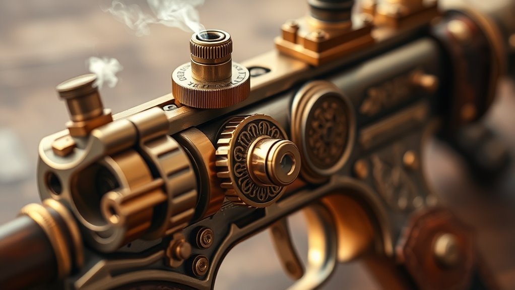 safe authentic steampunk props