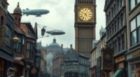 steampunk alternative history storytelling