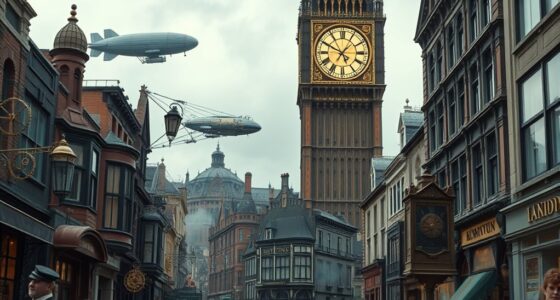 steampunk alternative history storytelling