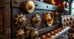 steampunk antique furniture craftsmanship