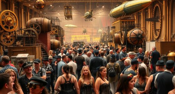 steampunk conventions growth worldwide