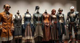 steampunk costume evolution timeline