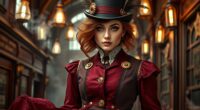 steampunk gender norm disruption