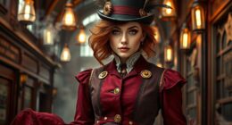 steampunk gender norm disruption