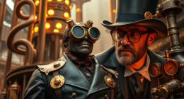 steampunk icons and creators