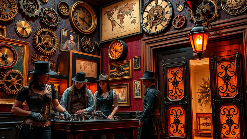 steampunk in art spaces