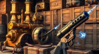 steampunk inspired weapon concepts