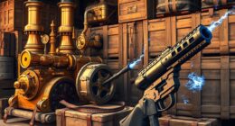 steampunk inspired weapon concepts