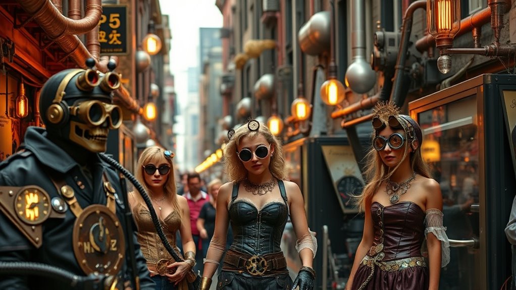 steampunk maker retro futurism fusion