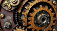 steampunk prop weathering methods