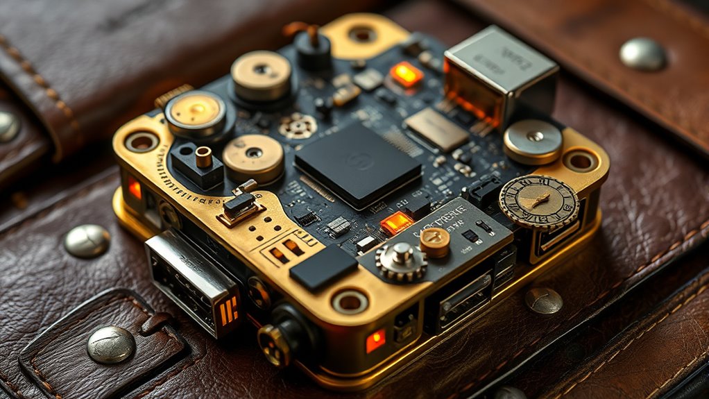 steampunk raspberry pi enclosure