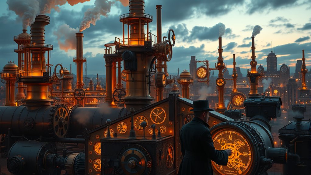 steampunk s mechanical and steam power