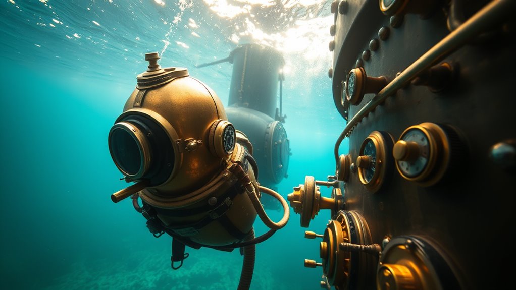 steampunk submarines and diving