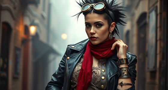 victorian punk fashion fusion