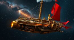 victorian space exploration aesthetic