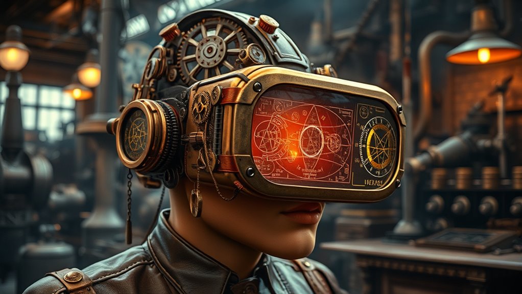 victorian steampunk augmented reality