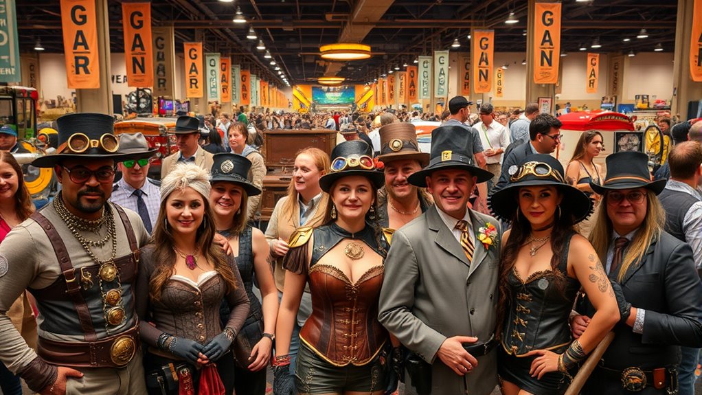 victorian steampunk innovation celebration
