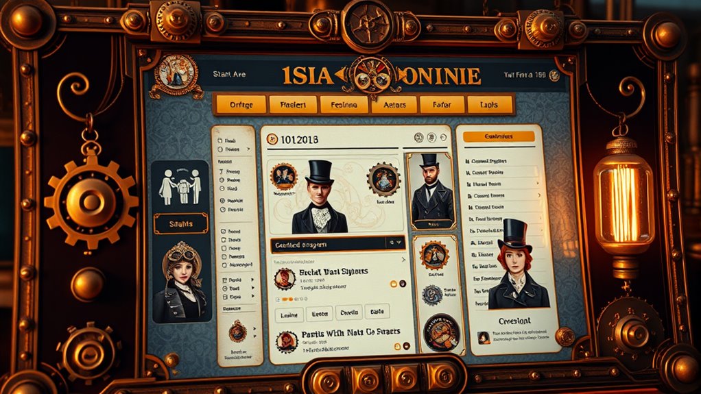 victorian tech infused steampunk communities