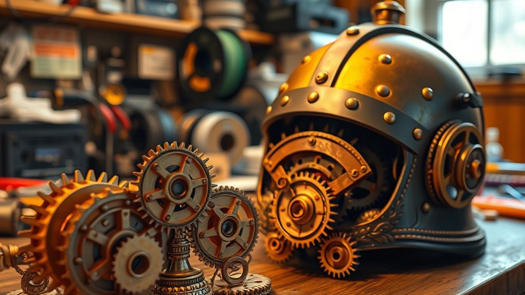 affordable customizable steampunk props