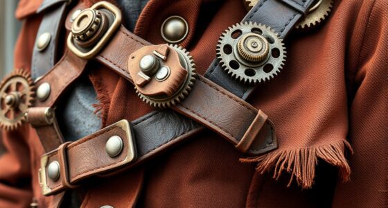 aged steampunk fashion style