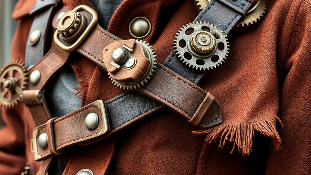 aged steampunk fashion style