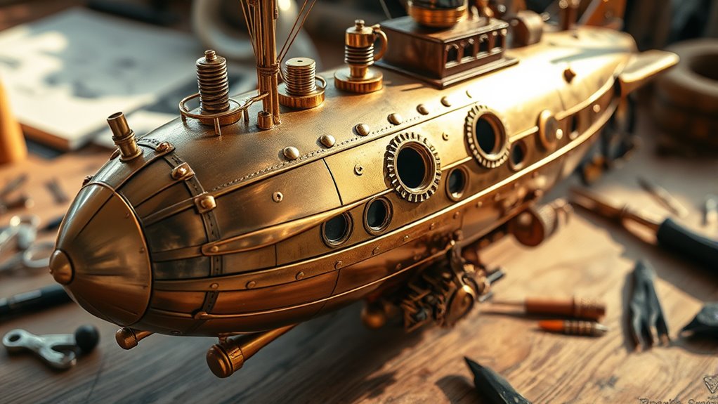 constructing a victorian inspired flying vessel