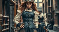 corsets enhance steampunk style