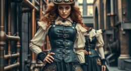 corsets enhance steampunk style