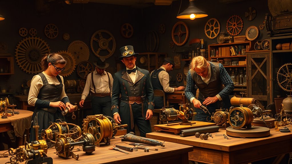 crafting innovative victorian gear